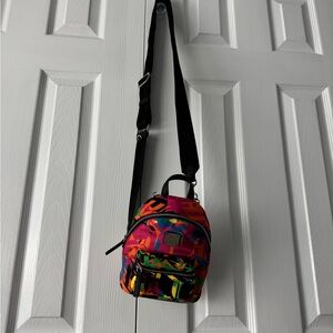 MCM Crossbody Mini Backpack Colorful NWOT
